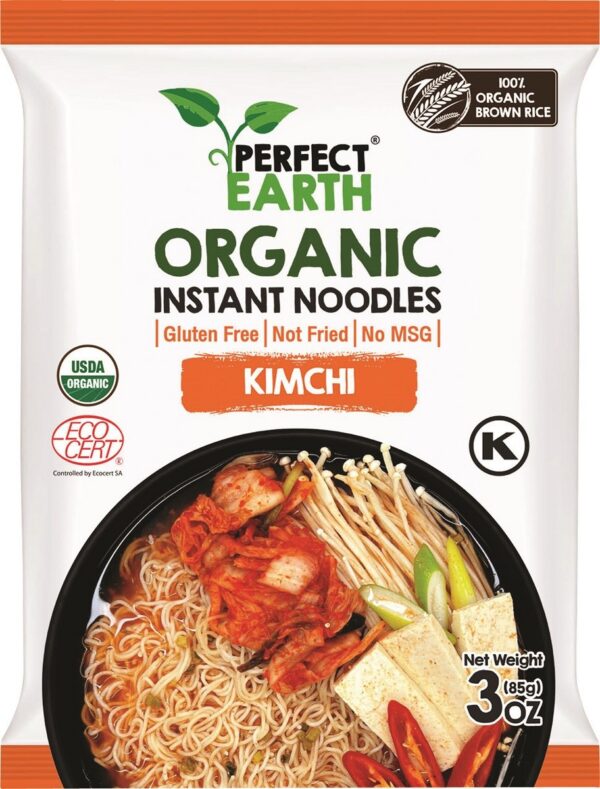 Zupa instant kimchi bezglutenowa BIO 85 g — Perfect Earth