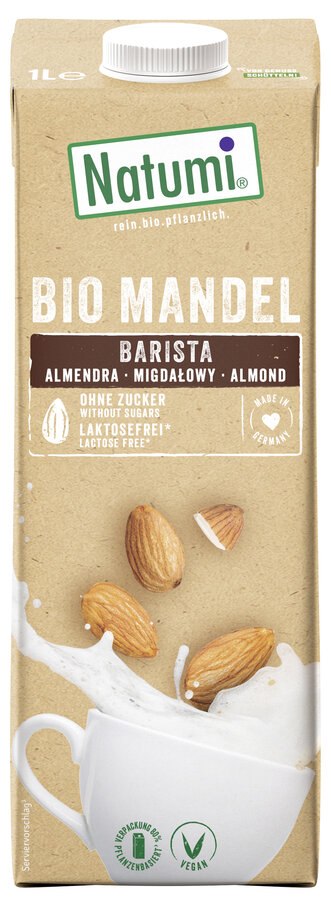 Napój migdałowy barista bez cukru BIO 1 L — Natumi
