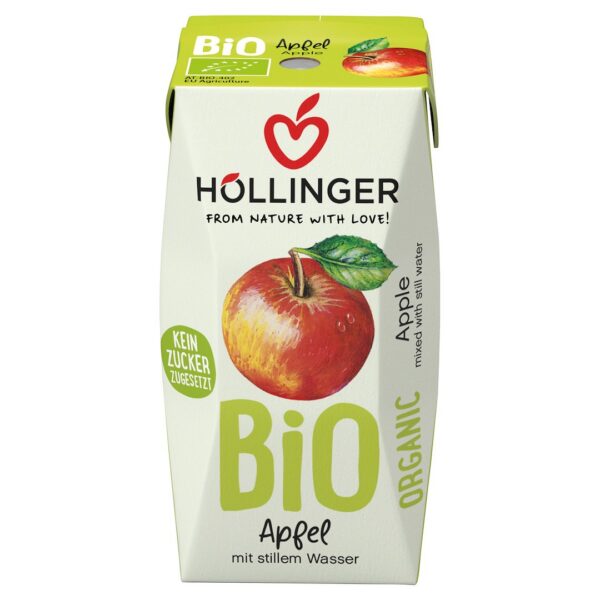 Nektar jabłkowy bez dodatku cukrów BIO 200 ml — Hollinger