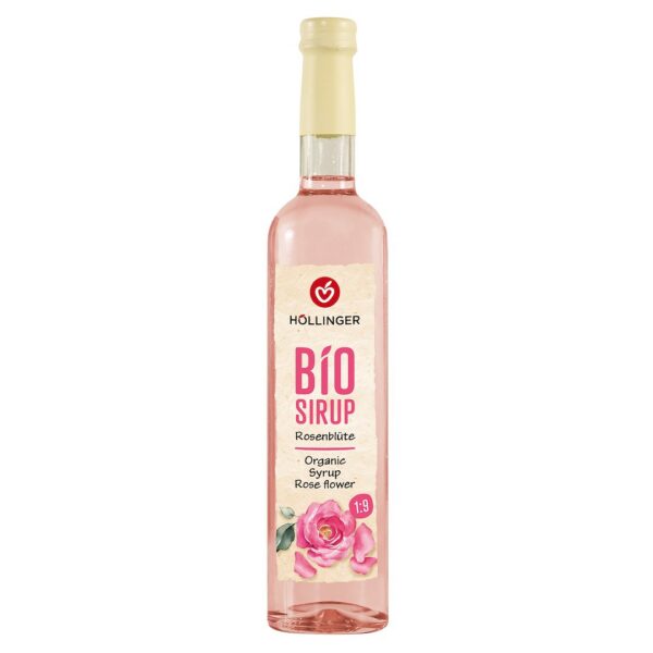 Syrop o smaku różanym BIO 500 ml — Hollinger