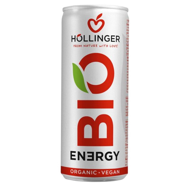 Napój energetyzujący o smaku jeżynowym BIO 250 ml — Hollinger