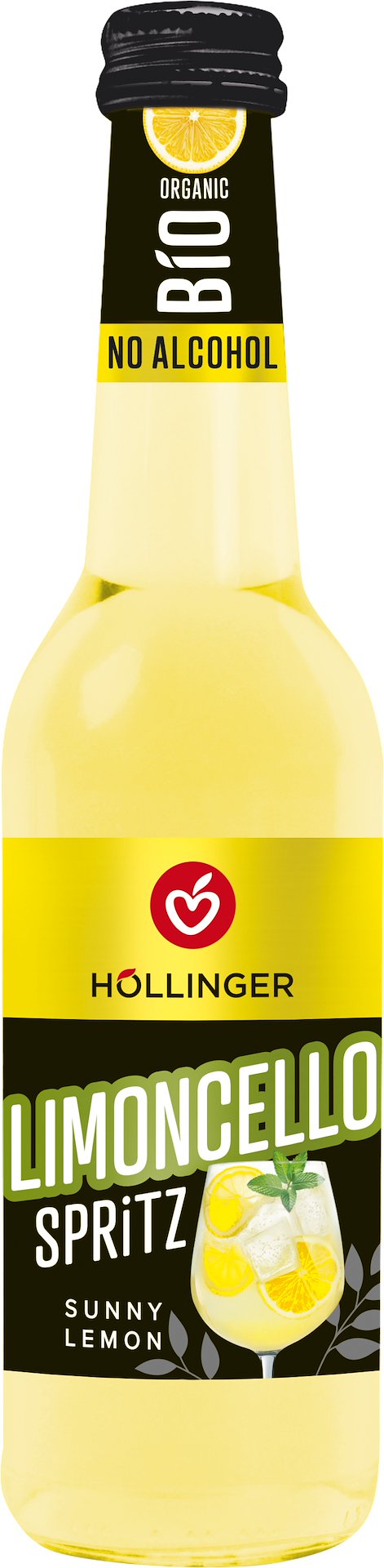 Drink musujący bezalkoholowy limoncello BIO 330 ml — Hollinger