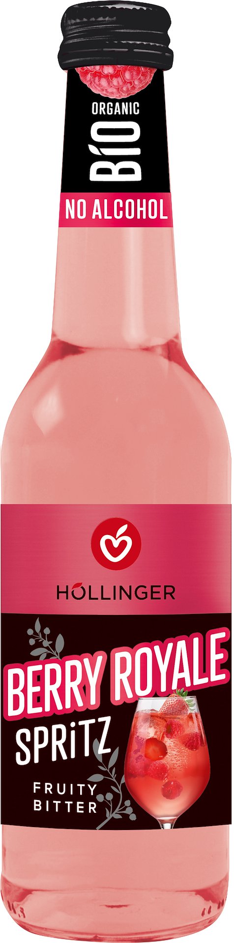 Drink musujący bezalkoholowy Berry royale BIO 330 ml — Hollinger