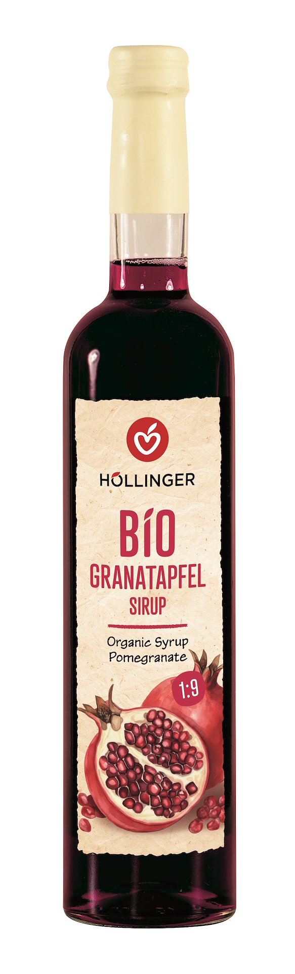 Syrop o smaku granatu BIO 500 ml — Hollinger
