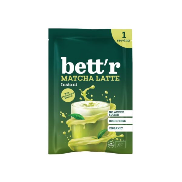 Matcha latte bez dodatku cukrów BIO 40 g — Bett’r