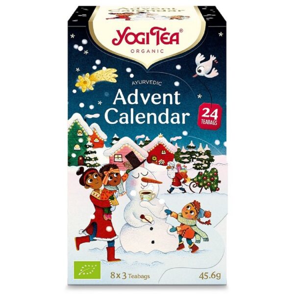 Kalendarz adwentowy (herbatki i herbaty) BIO (24 szt.) 45,6 g – Yogi Tea (produkt Sezonowy)