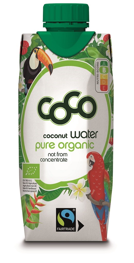 Woda kokosowa Fair Trade BIO 330 ml — Coco