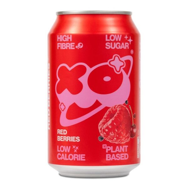 Napój musujący o smaku czerwonych owoców 330 ml — Xosoda