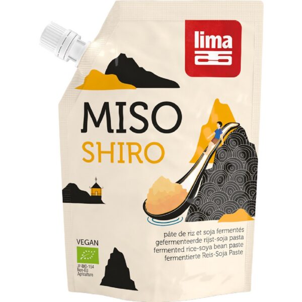 Miso shiro (pasta z ryżu i soi) BIO 300 g — Lima