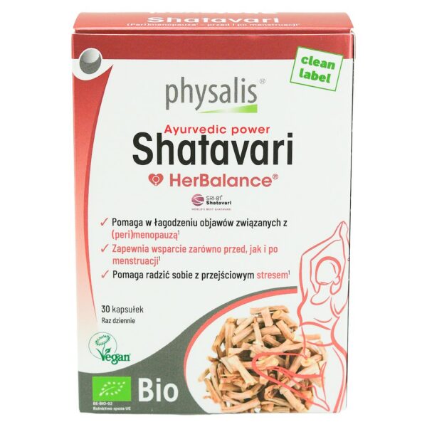 Shatavari BIO 30 kapsułek — Physalis
