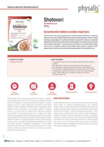 Shatavari BIO 30 kapsułek — Physalis — zdjęcie 2