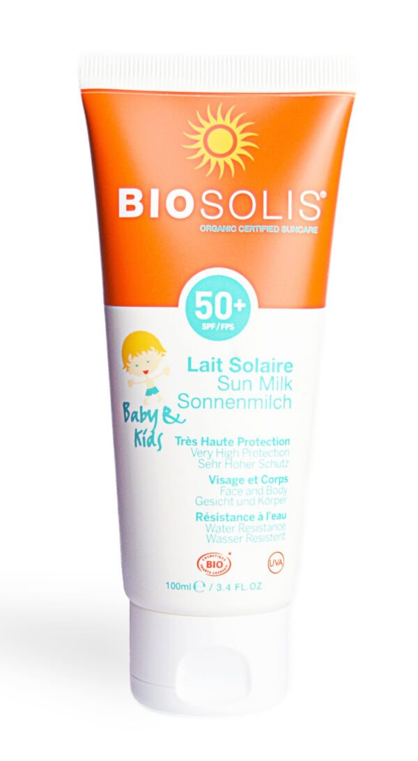Mleczko przeciwsłoneczne dla dzieci SPF 50+ ECO 100 ml — Biosolis
