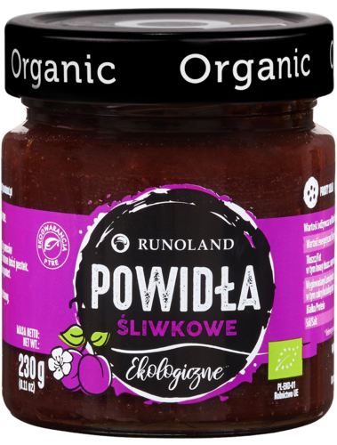 Powidła śliwkowe BIO 230 g — Runoland