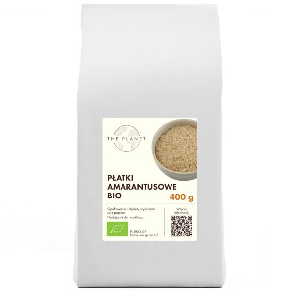 Płatki amarantusowe BIO 400 g — The Planet