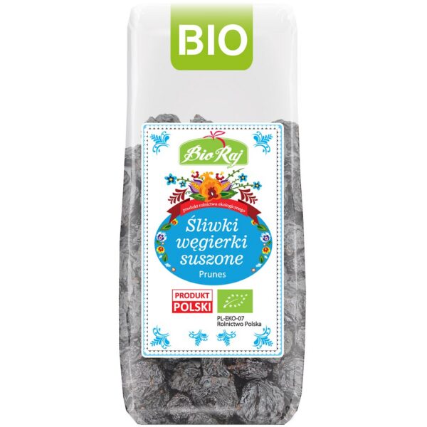 Śliwki węgierki suszone BIO (polska) 200 g — Bio Raj