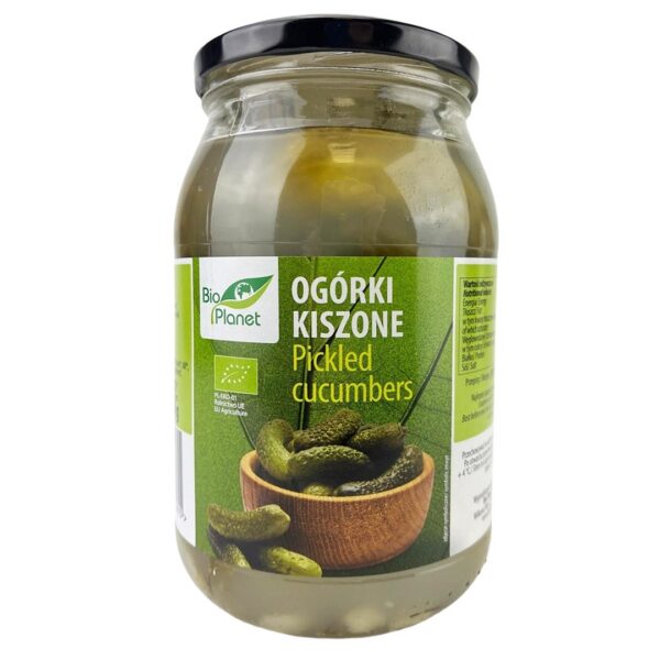 Ogórki kiszone BIO 820 g (460 g) — Bio Planet
