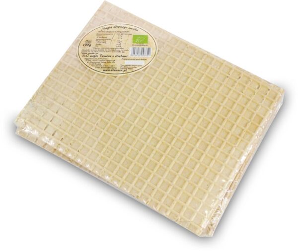 Wafle domowe z otrębami bez dodatku cukrów BIO 190 g — Bio Ania