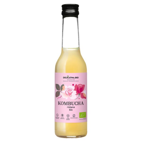 Kombucha różana BIO 270 ml — Delikatna