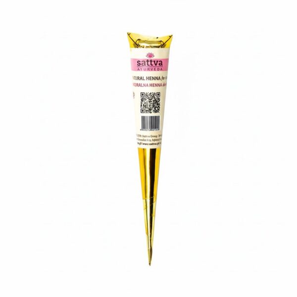 Henna do tatuażu w rożku 30 g — Sattva