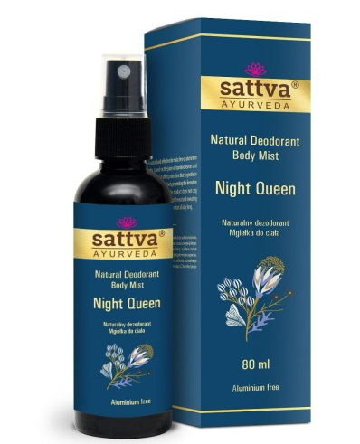 Dezodorant-mgiełka do ciała królowa nocy 80 ml — Sattva