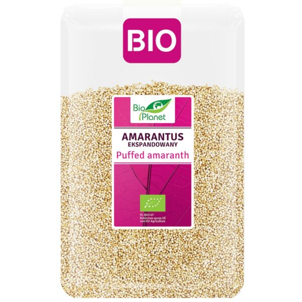 Amarantus ekspandowany BIO 200 g — Bio Planet