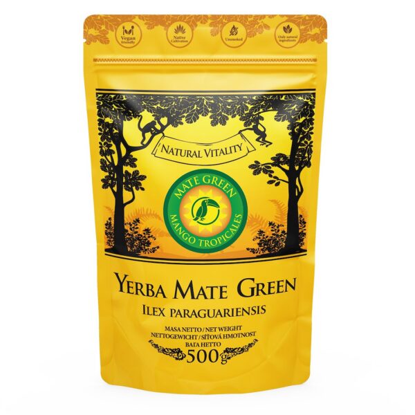 Yerba mate mango tropicales 500 g — Yerba Mate Green