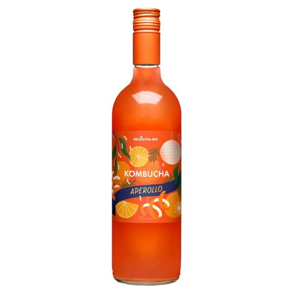 Kombucha aperollo BIO 750 ml — Delikatna