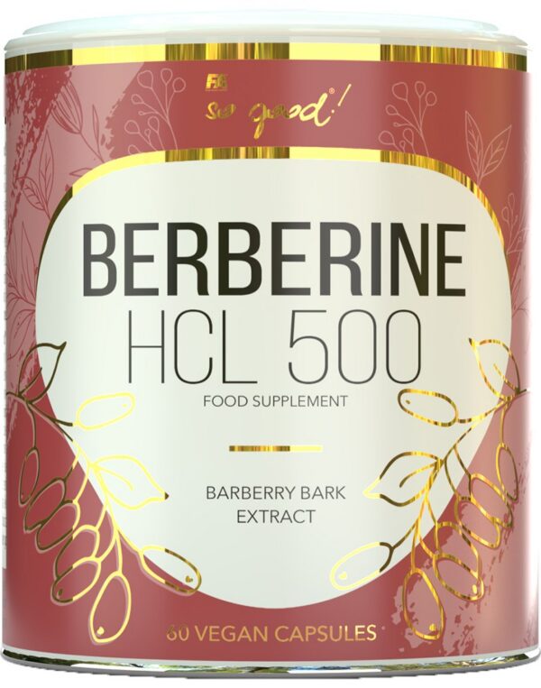 Berberyna HCL (500 mg) 60 kapsułek — So Good!
