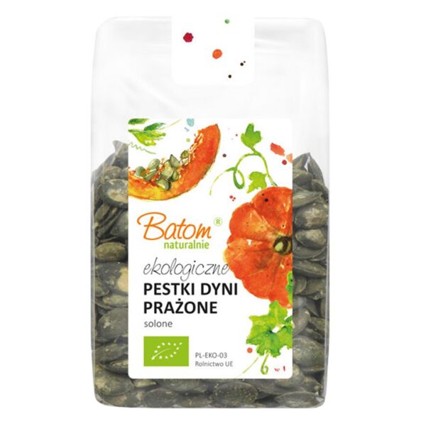 Pestki dyni prażone solone BIO 125 g — Batom