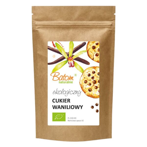 Cukier waniliowy BIO 100 g — Batom