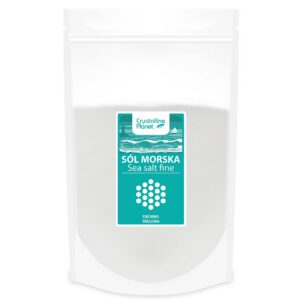 Sól morska drobno mielona 1 kg — Crystalline Planet