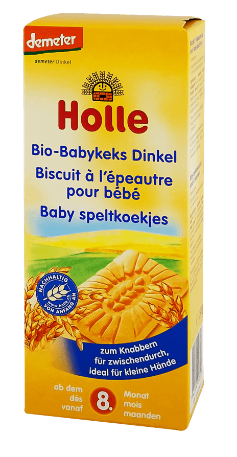 Herbatniki orkiszowe od 8 miesiąca Demeter BIO 150 g — Holle