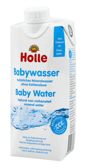 Naturalna woda mineralna niegazowana dla niemowląt 500 ml — Holle