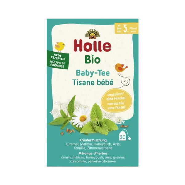 Herbatka ziołowa bezglutenowa od 5 miesiąca BIO (20 x 1,5 g) 30 g — Holle