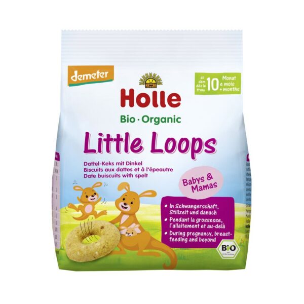 Ciasteczka orkiszowo-daktylowe od 10 miesiąca Demeter BIO 80 g — Holle