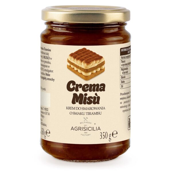 Krem o smaku tiramisu 350 g — Agrisicilia