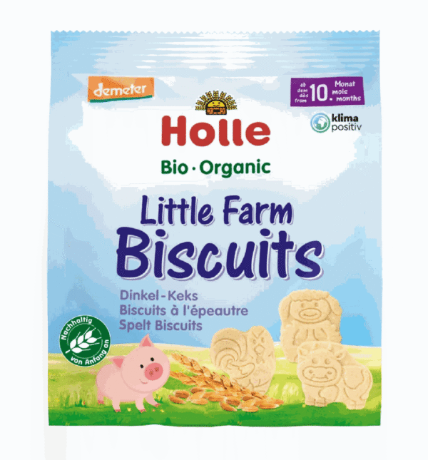 Ciasteczka mała Farma od 10 miesiąca Demeter BIO 100 g — Holle