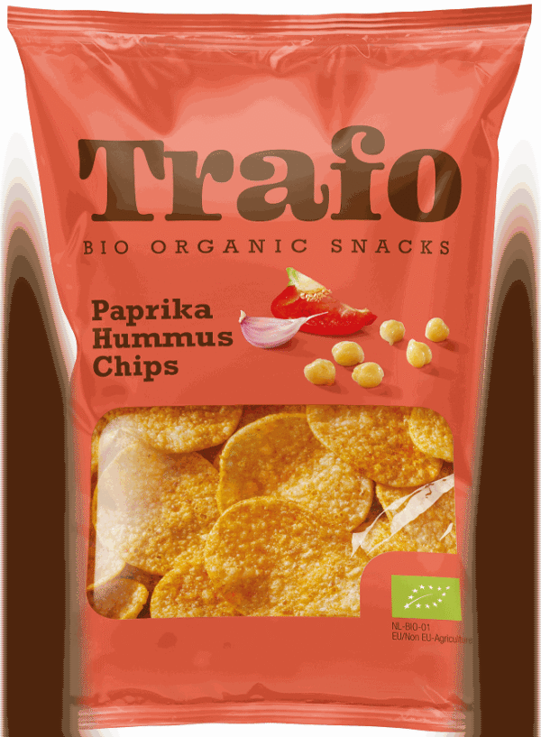 Chipsy z ciecierzycy paprykowo-czosnkowe BIO 75 g — Trafo